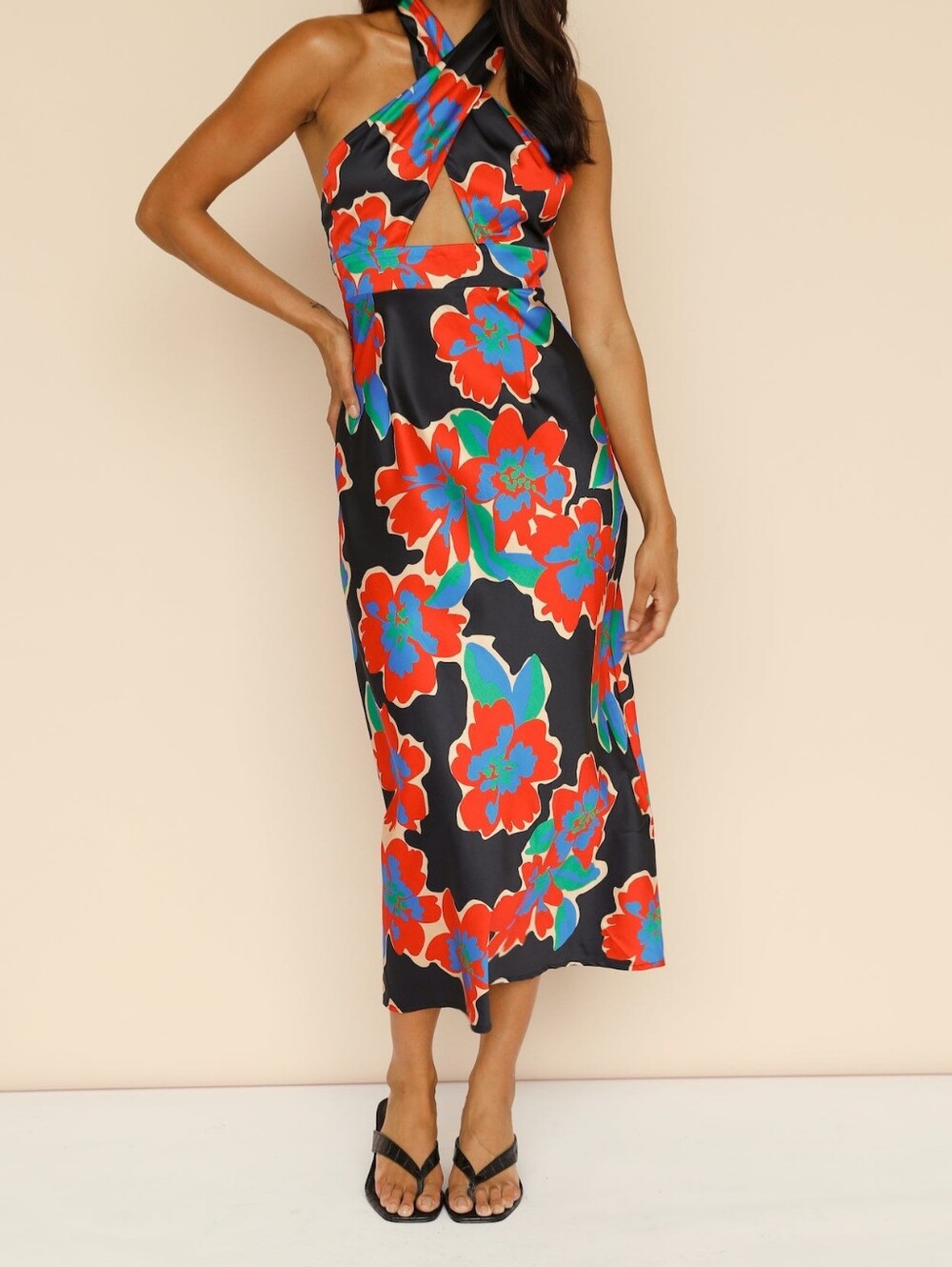 Runway The Label Halter Dress NWT
